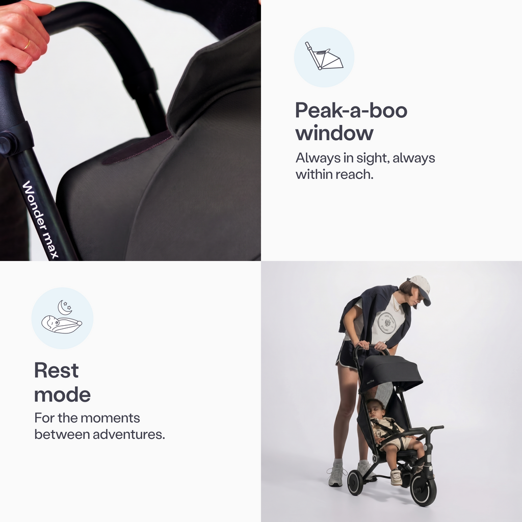 SmarTrike Wonder Max Trike - Jet Black