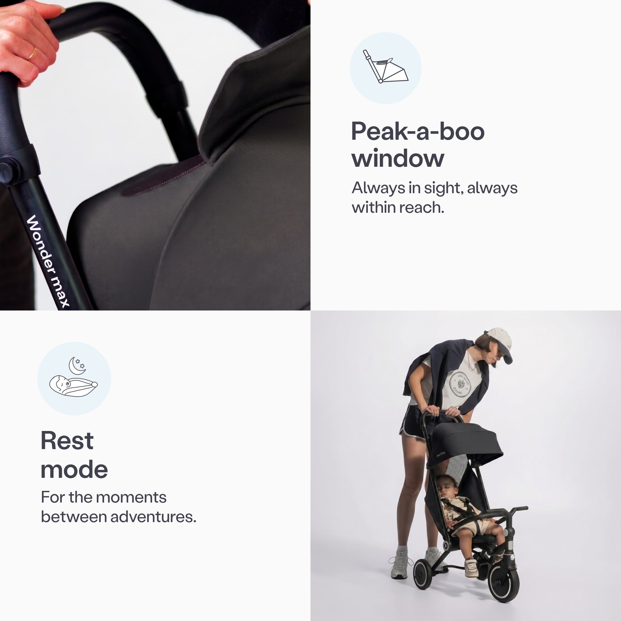 SmarTrike Wonder Max Trike - Jet Black