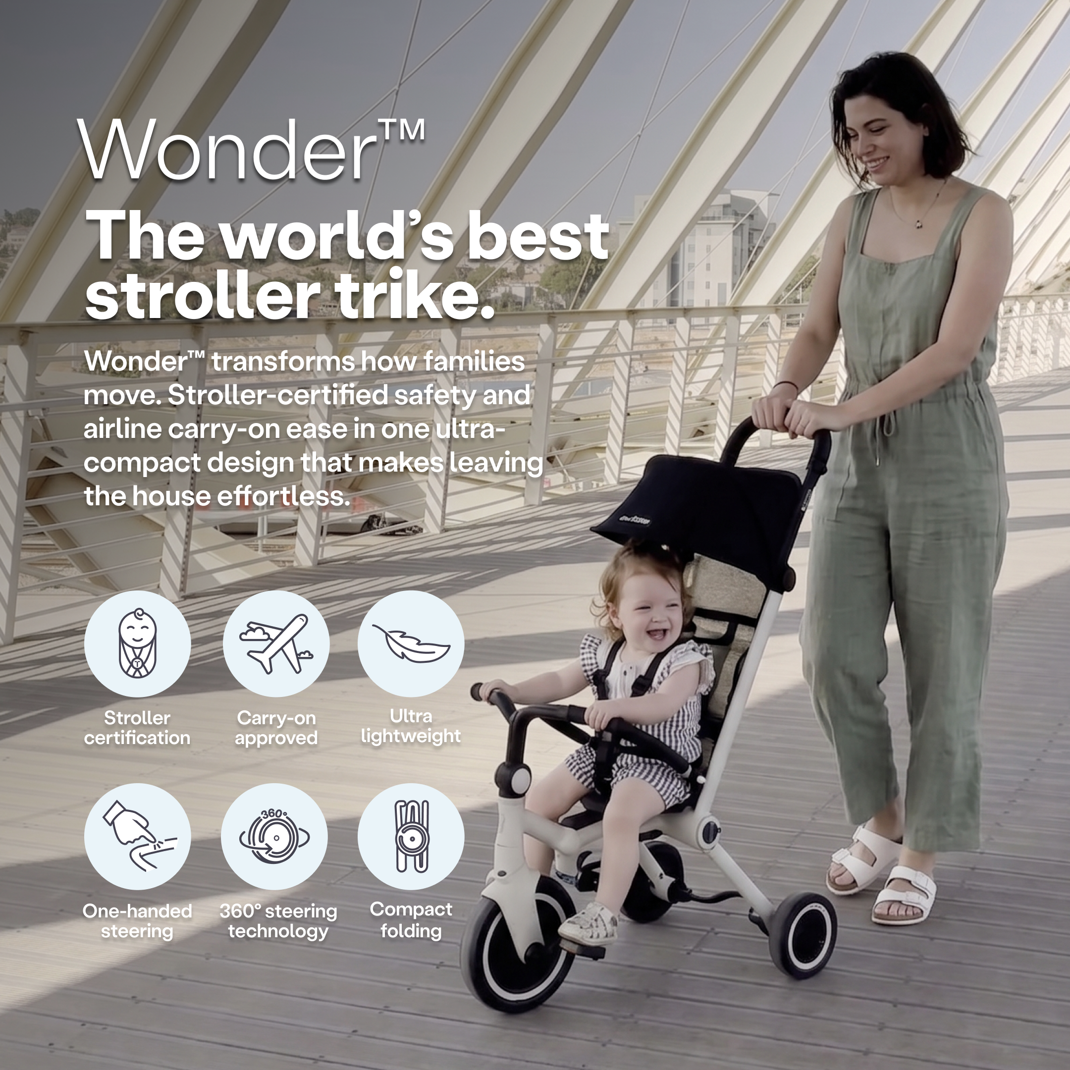SmarTrike Wonder Trike - Moonlight