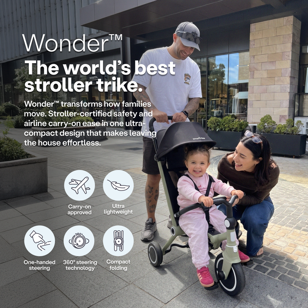 SmarTrike Wonder Trike - Light Olive