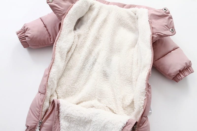Baby Cotton-padded Thicken Crawler Suit Baby Children Romper