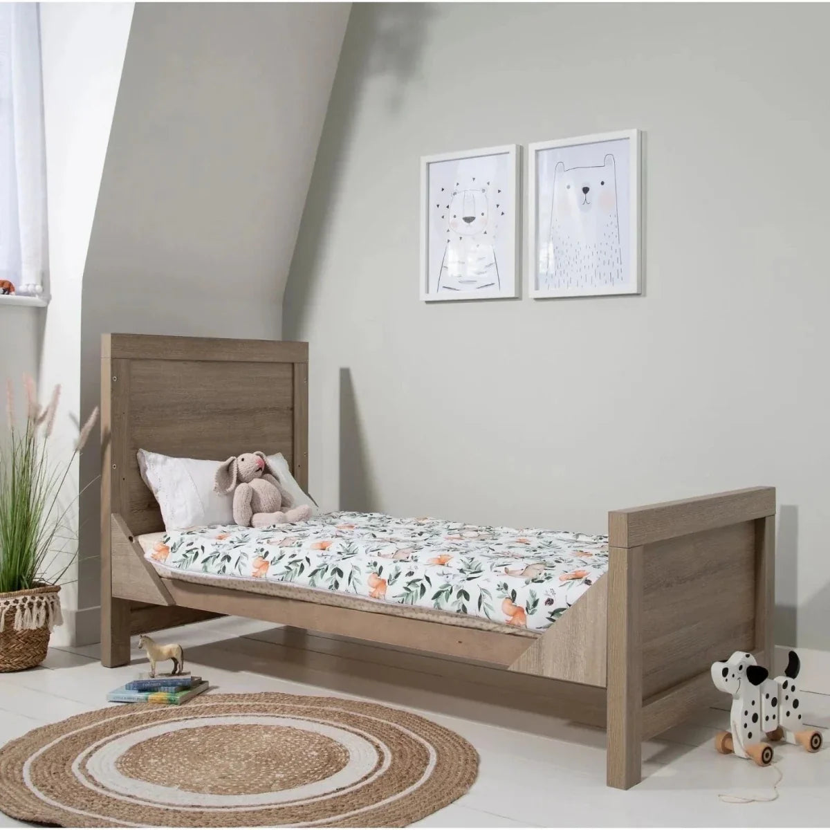 Tutti Bambini Modena 3-in-1 Cot Bed - Oak