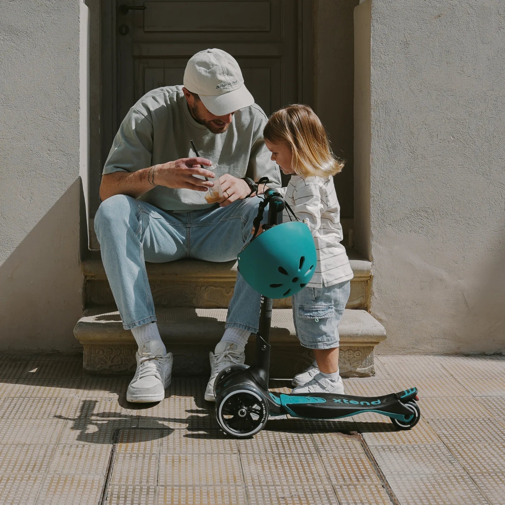 SmarTrike Xtend 4 in 1 Ride on Plus Scooter - Pink
