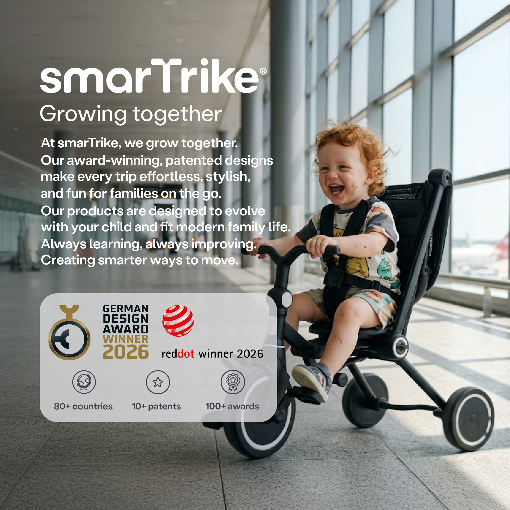 SmarTrike Wonder Max Trike - Jet Black