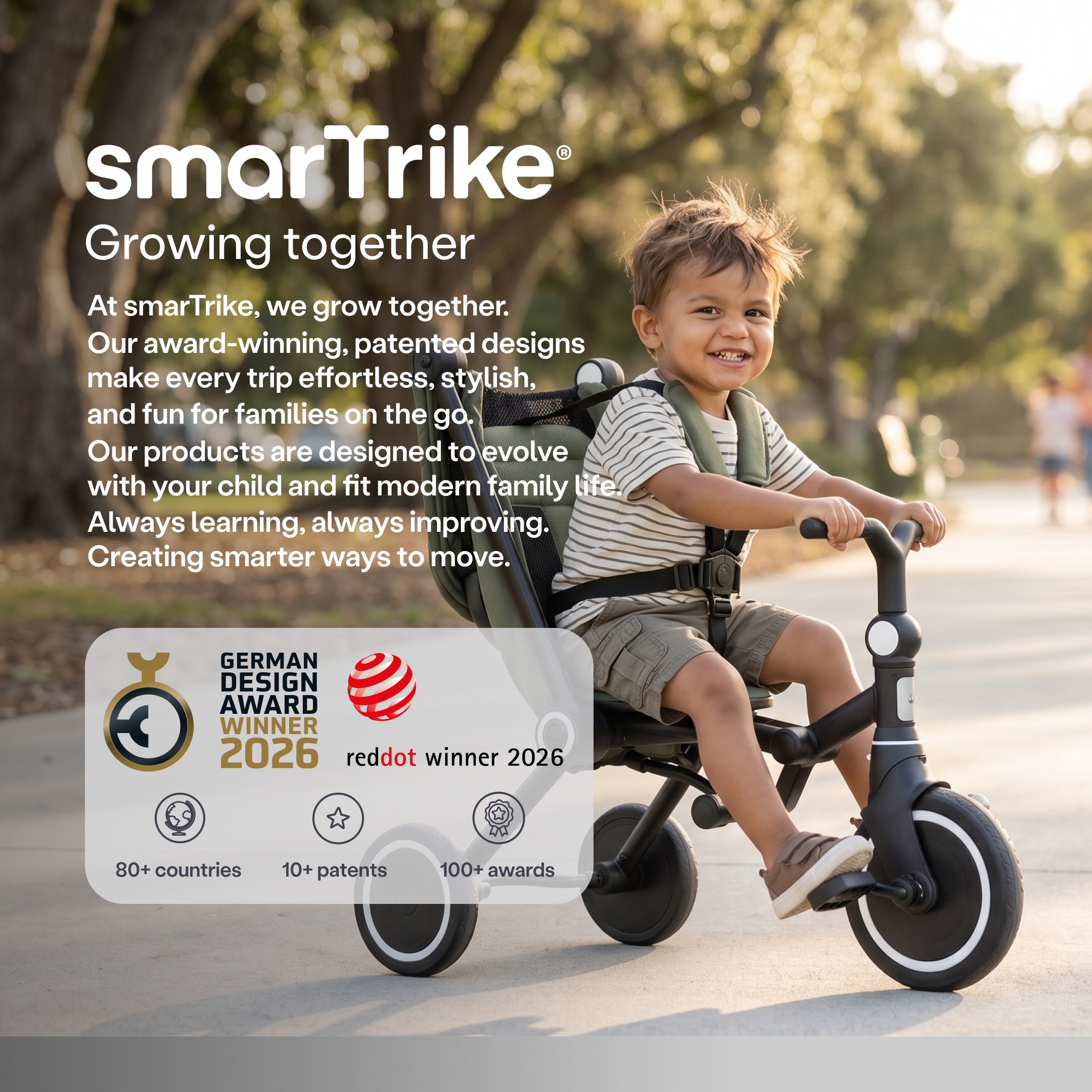 SmarTrike Wonder Max Trike - Deep Sage