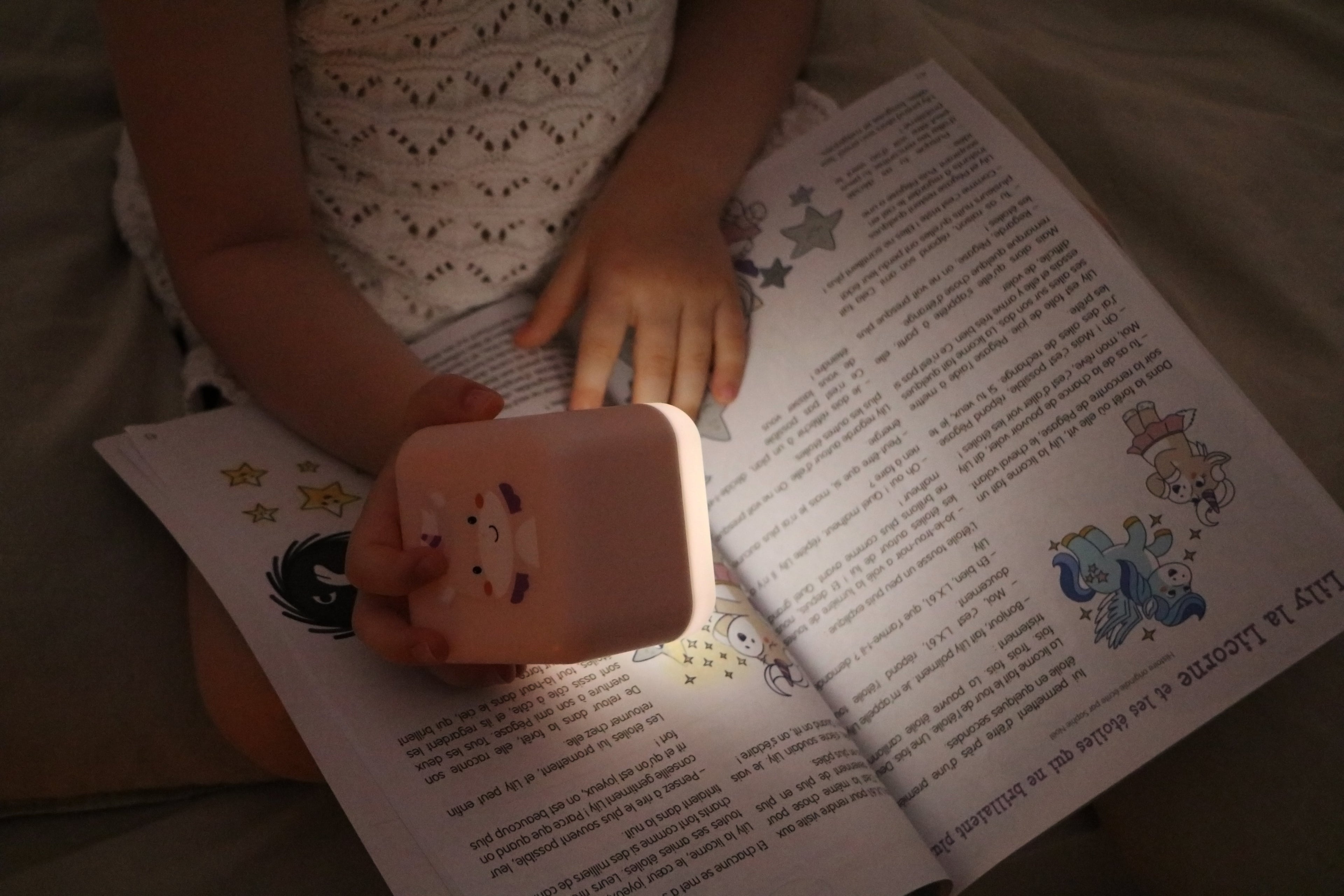 Cloud B Cube B Portable Nightlight - Lily the Unicorn