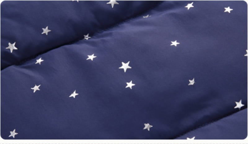 Star Print Baby Cotton Jacket