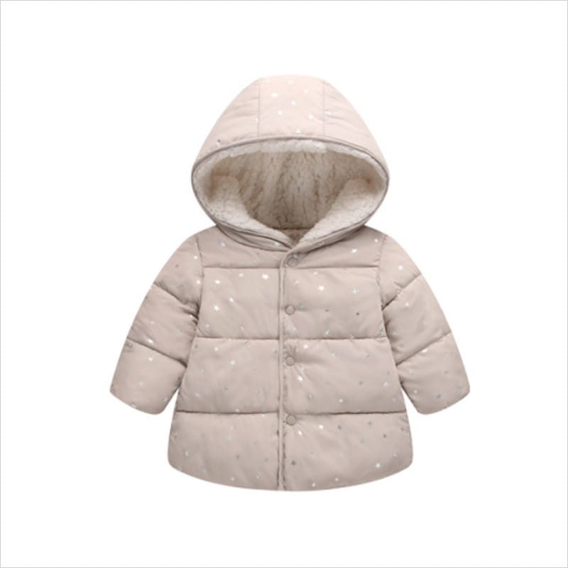 Star Print Baby Cotton Jacket