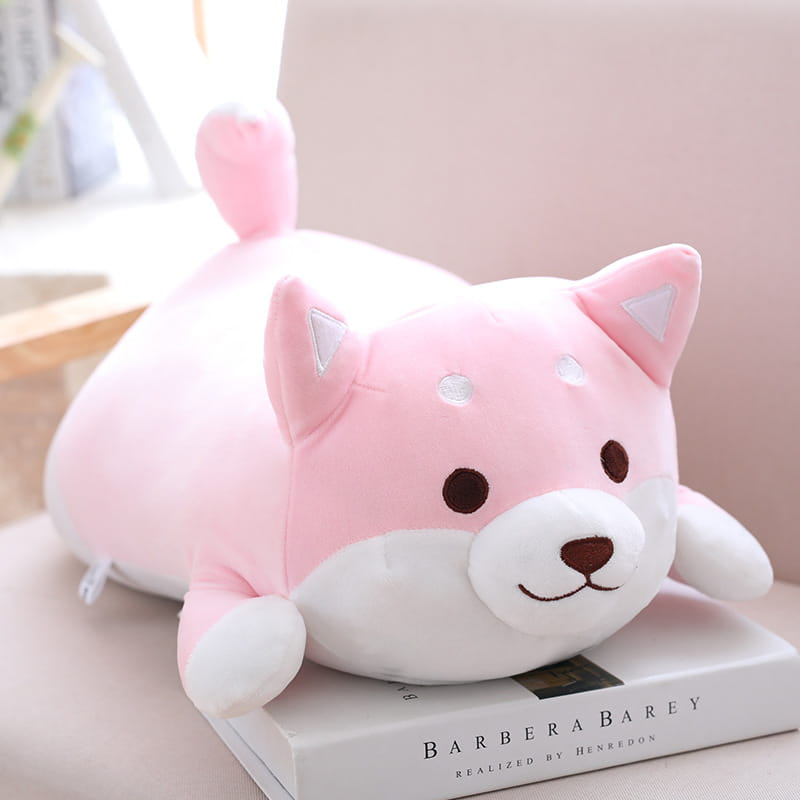 36cm 55cm Cute Fat Shiba Inu Dog Plush Toy Stuffed Soft Kawaii Animal Cartoon Pillow Lovely Gift For Kids Baby Children