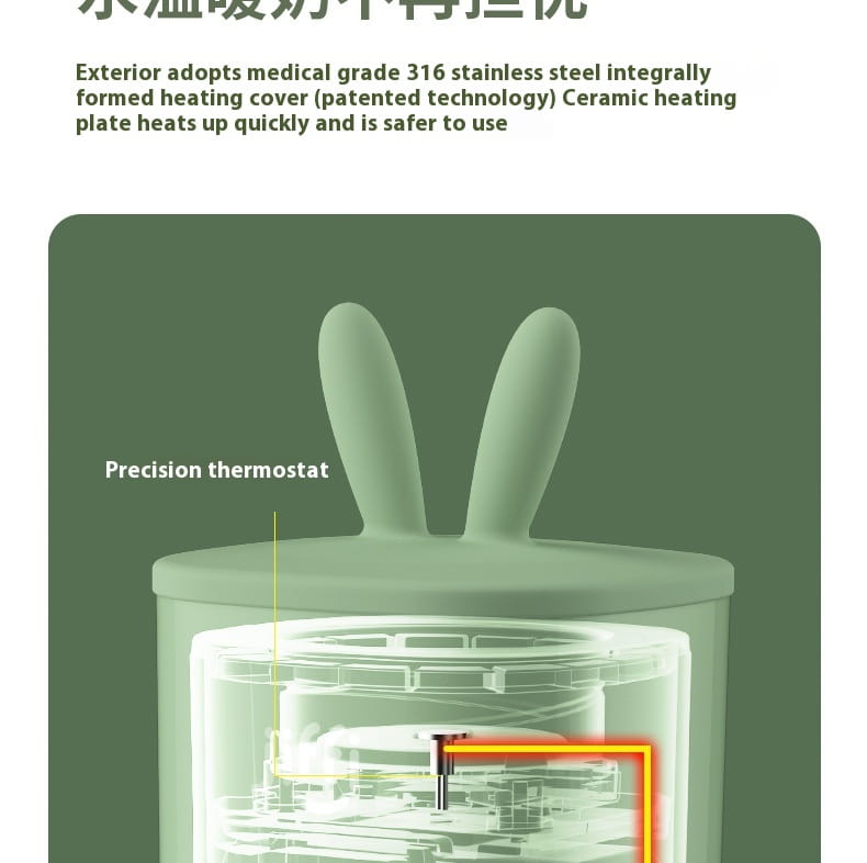 Portable Milk Warmer Baby Automatic Intelligent Milk Warmer
