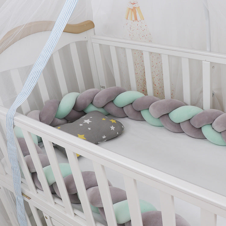 Braided Knot Crib Bumper