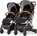 Twin Lejoux Go Baby Stroller Pushchair Pram (Includes twin clips)