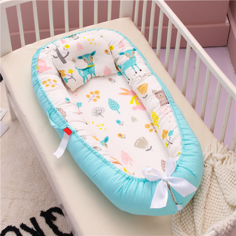 Cotton Crib Fitted Sheet & Bedding