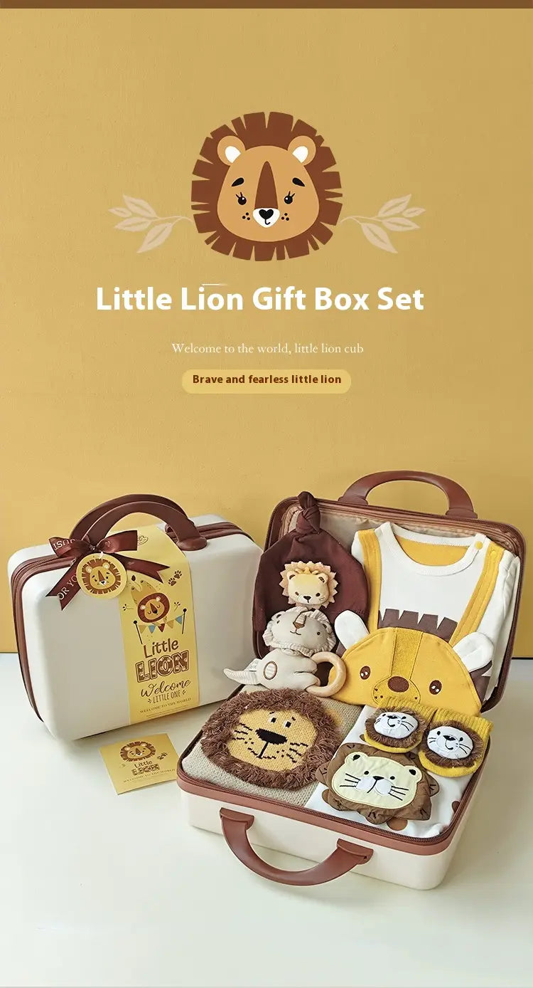 Baby Gift Box Set Little Lion Knitted Sweater