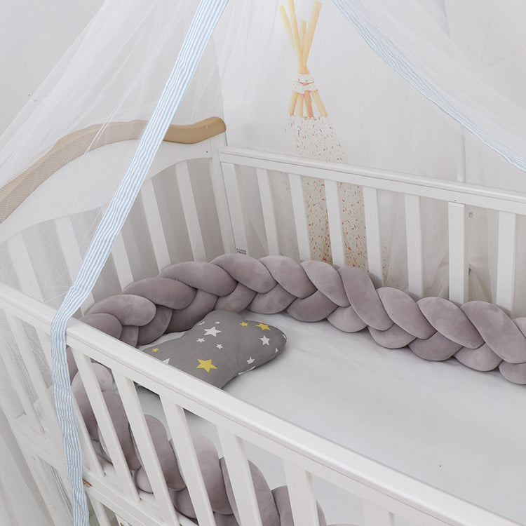 Braided Knot Crib Bumper
