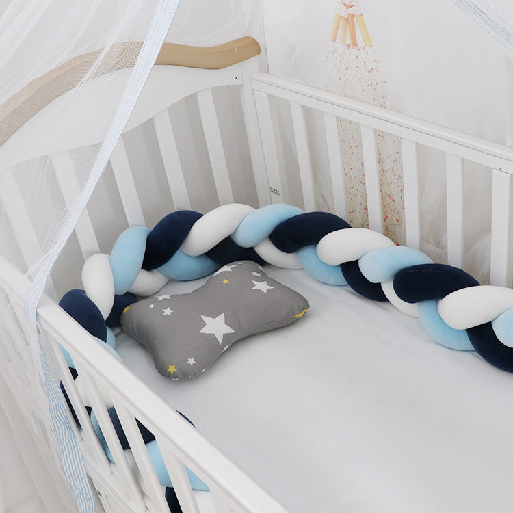Braided Knot Crib Bumper