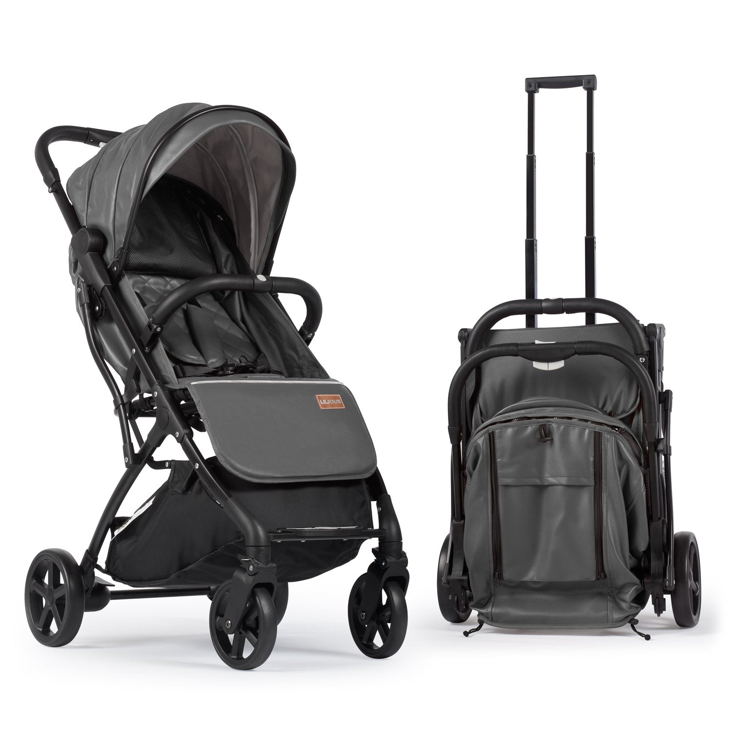 Lejoux Go Baby Travel Stroller Pram Pushchair Buggy