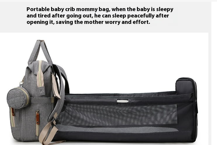 Portable Large Capacity Baby Folding Travel Bed Bag