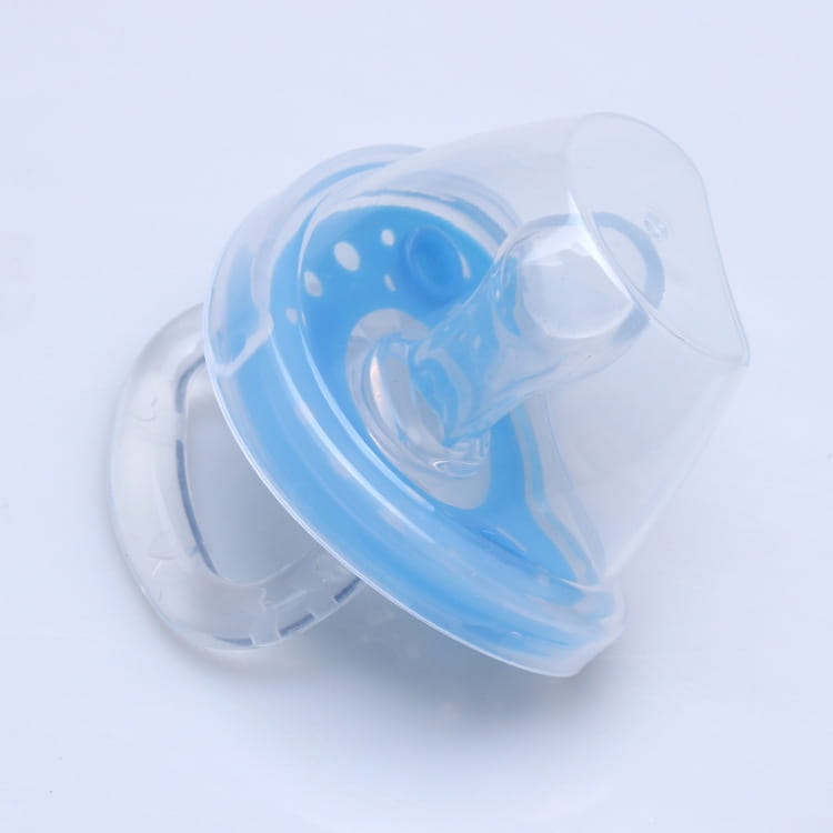 Baby Products Full Silica Gel Pacifier Two-color Liquid Silicone Sleep Comfort Baby Pacifier Baby