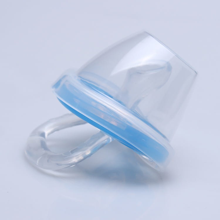 Baby Products Full Silica Gel Pacifier Two-color Liquid Silicone Sleep Comfort Baby Pacifier Baby