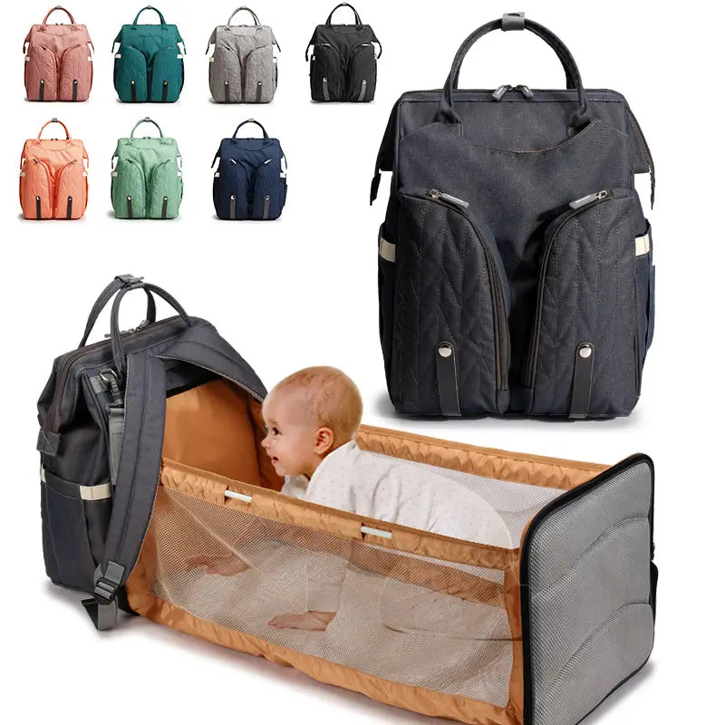 Portable Folding Crib Changing Bag