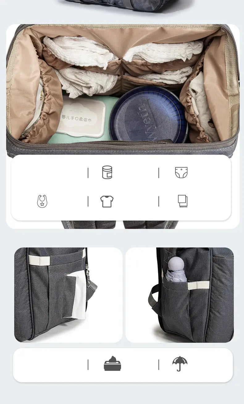 Portable Folding Crib Changing Bag