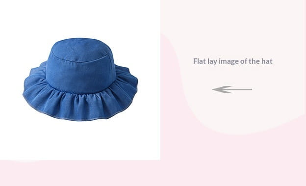 Denim Romper With Hat Sleeveless For Baby Girls