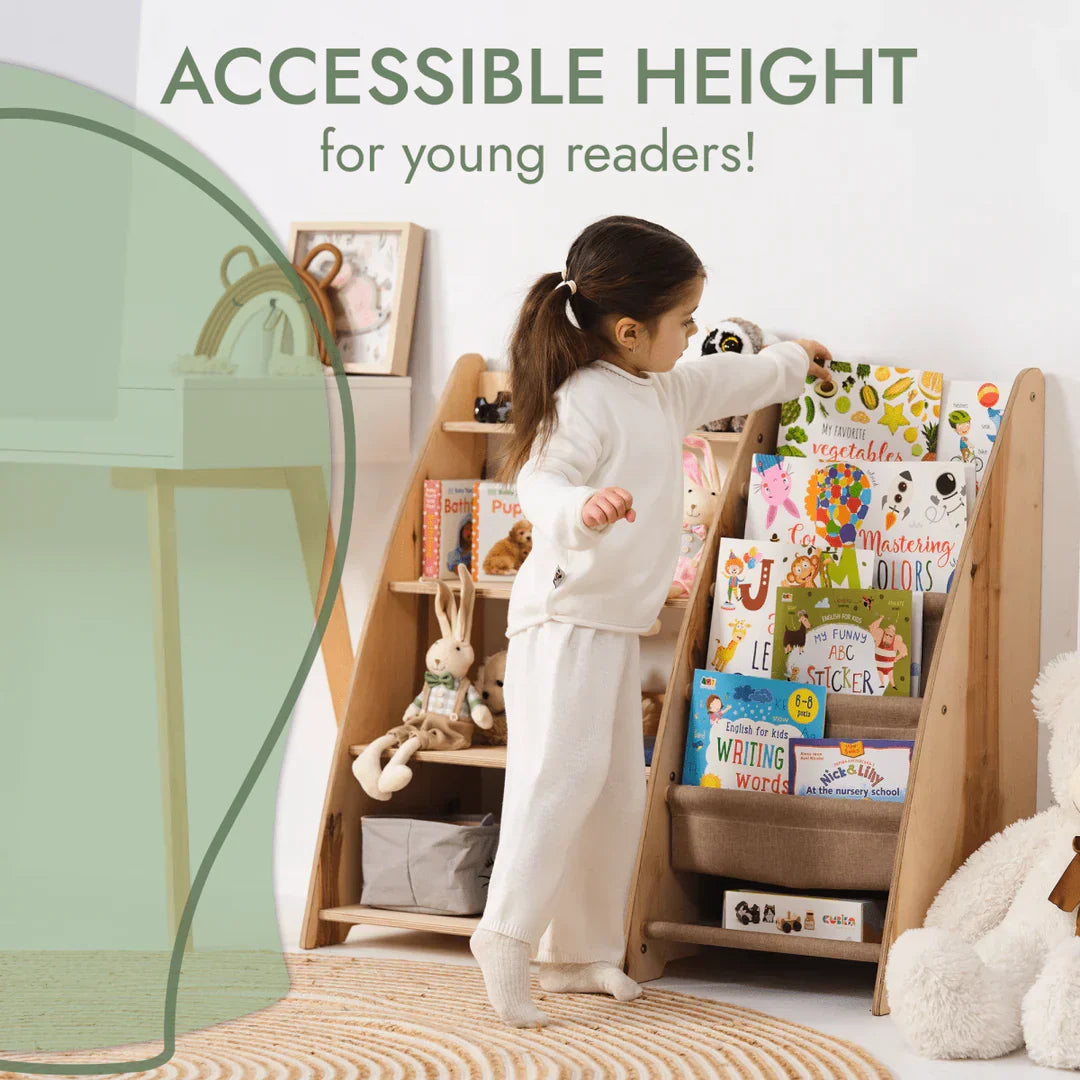 2in1 Montessori Shelf for Books and Toys - Shelf