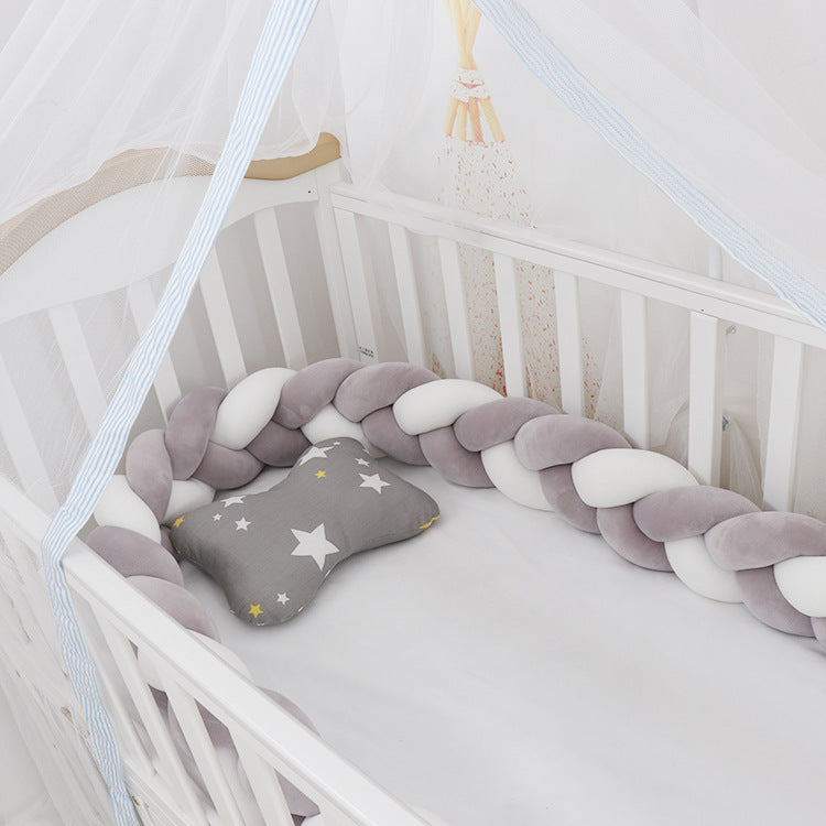 Braided Knot Crib Bumper