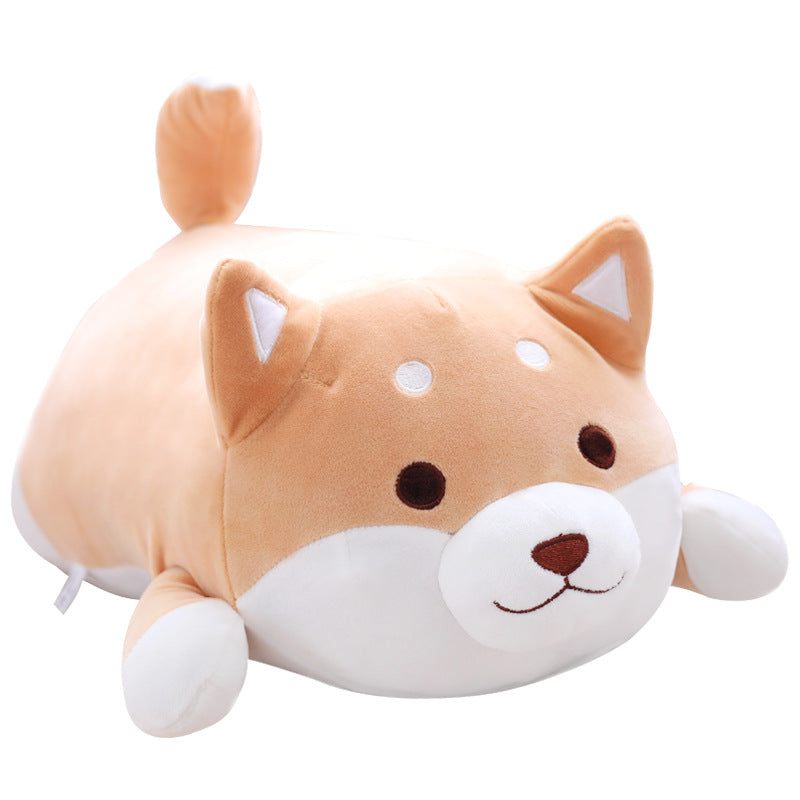 36cm 55cm Cute Fat Shiba Inu Dog Plush Toy Stuffed Soft Kawaii Animal Cartoon Pillow Lovely Gift For Kids Baby Children