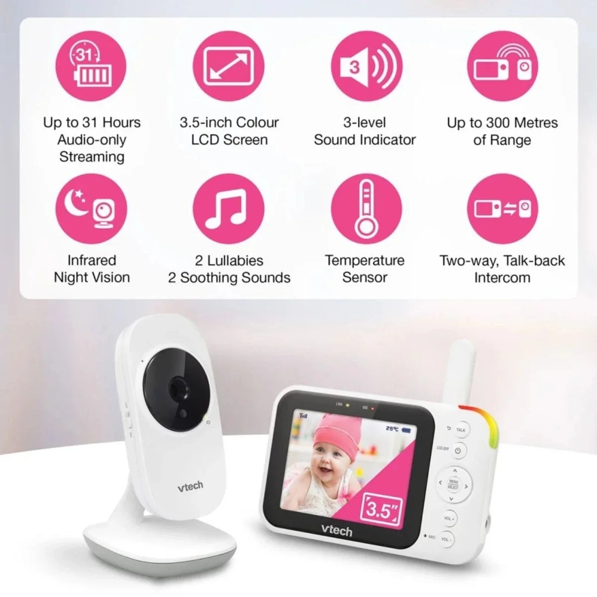 VTech VM4252 3.5" Video Monitor