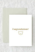 Congratulations - Cozy Gift Card