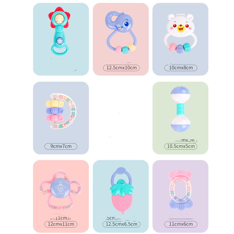Baby Early Learning Teether Toy Set
