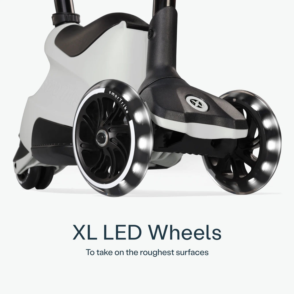 SmarTrike Xtend 4 in 1 Ride on Plus Scooter - Grey
