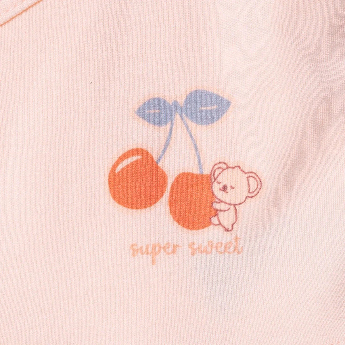 Tiffany 100% Cotton Tiny Baby Set - Ecru