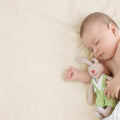 4x Spacesaver Cot Fitted Sheet 100% Cotton 100x52cm - Cream - Spacesaver Cot Fitted Sheets