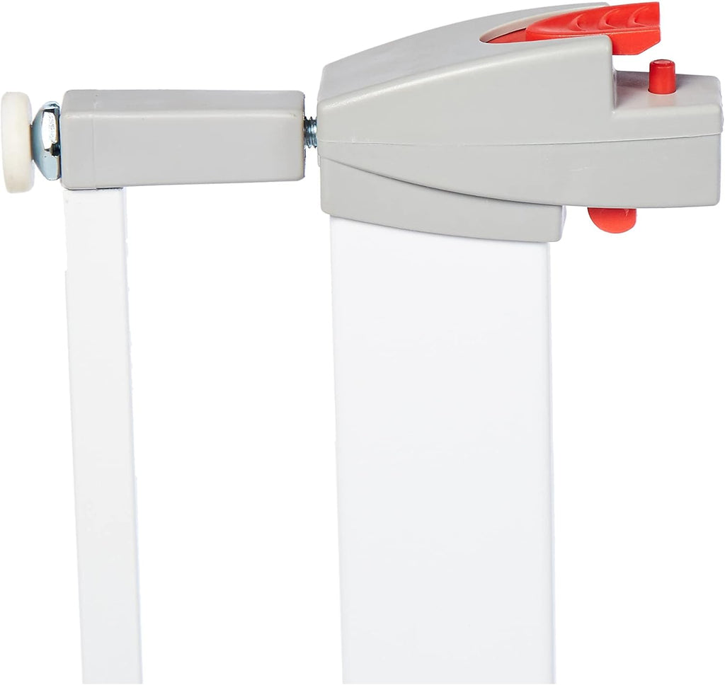 Clippasafe 73-96cm x H76.5cm Metal Pressure Fit Baby & Pet Safety Stair Gate - White