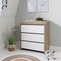 Tutti Bambini Modena Changing Unit - White/Oak