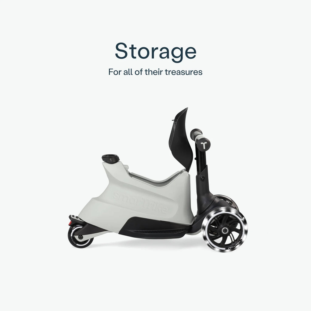 SmarTrike Xtend 4 in 1 Ride on Plus Scooter - Grey