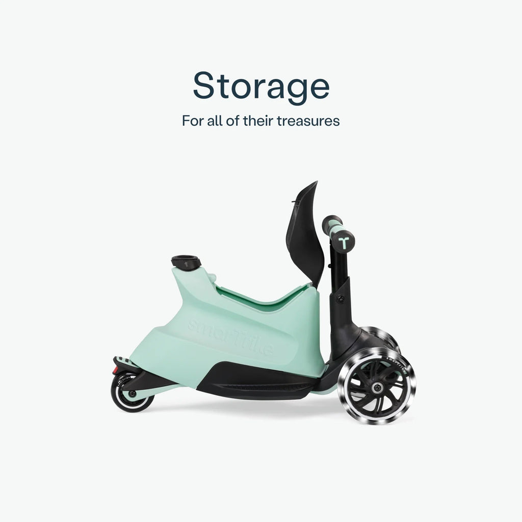 SmarTrike Xtend 4 in 1 Ride on Plus Scooter - Green