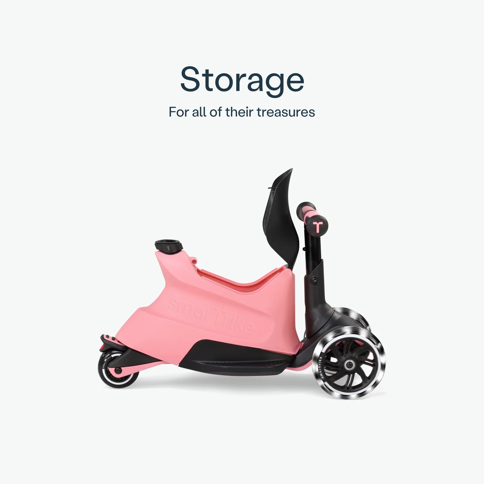 SmarTrike Xtend 4 in 1 Ride on Plus Scooter - Pink