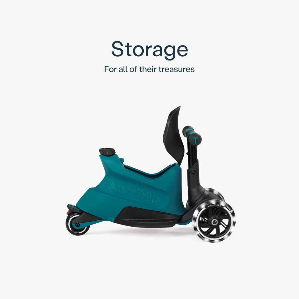 SmarTrike Xtend 4 in 1 Ride on Plus Scooter - Teal