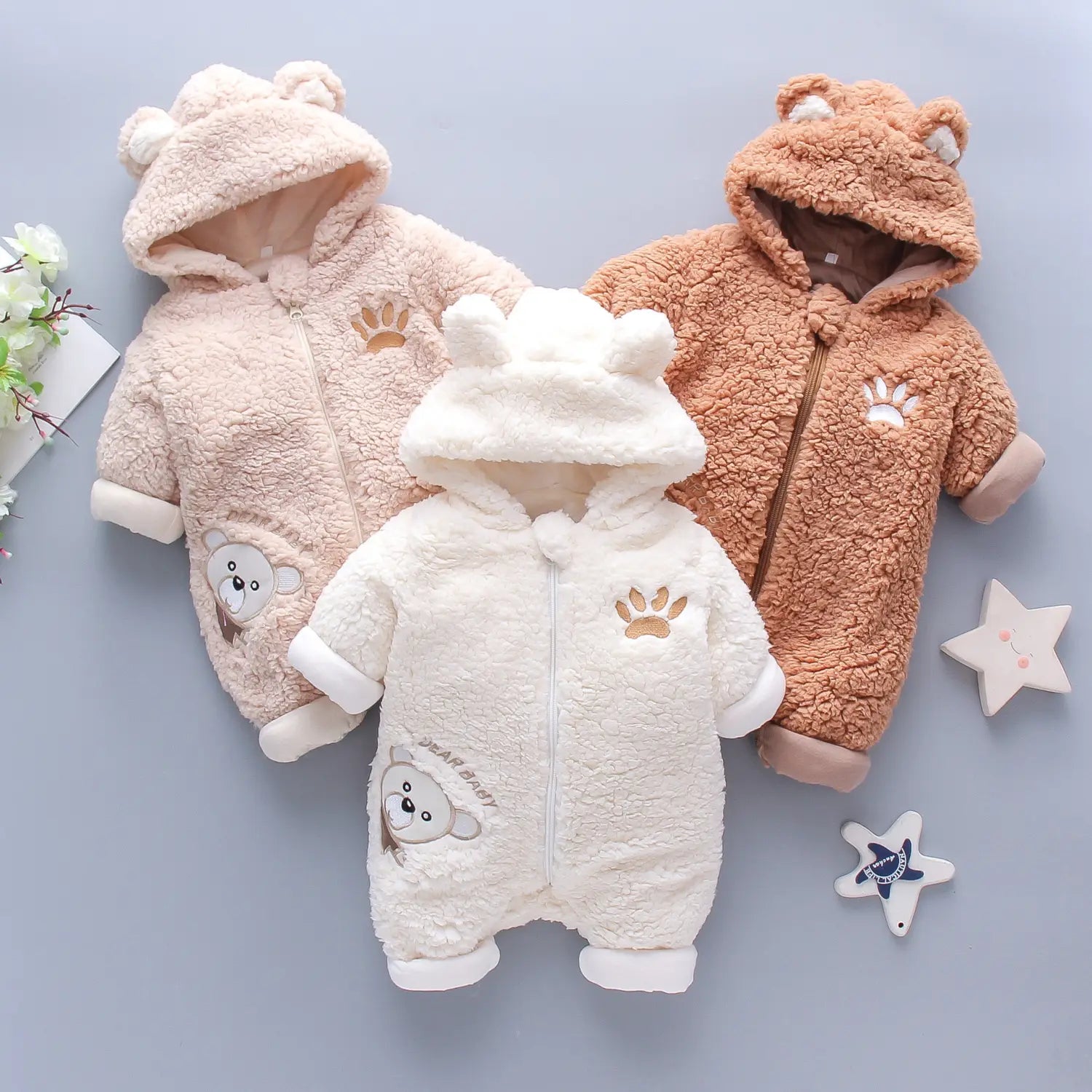 Winter Cotton Baby Romper for Boys & Girls