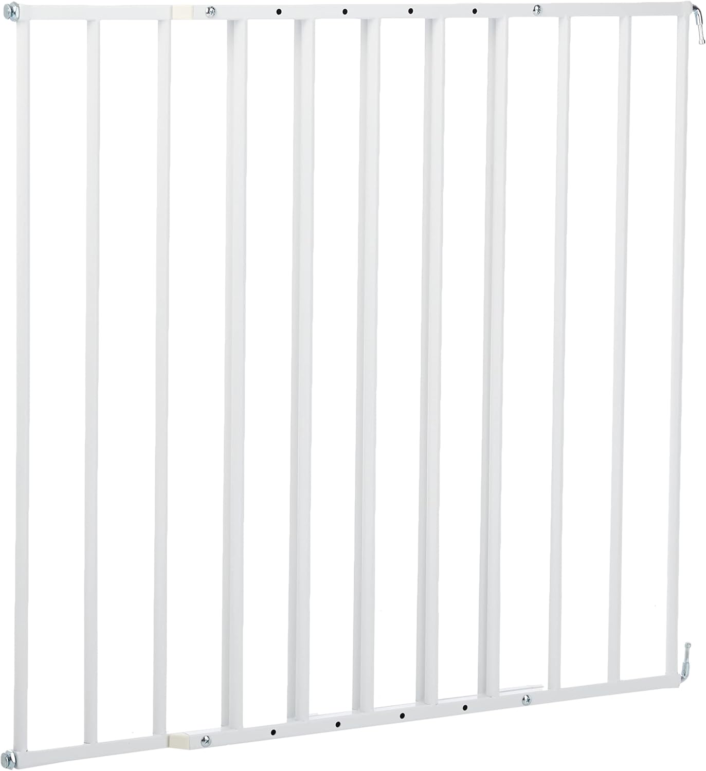 Clippasafe No Trip Metal Stair Gate 60-107cm Secure Baby Safety Gate