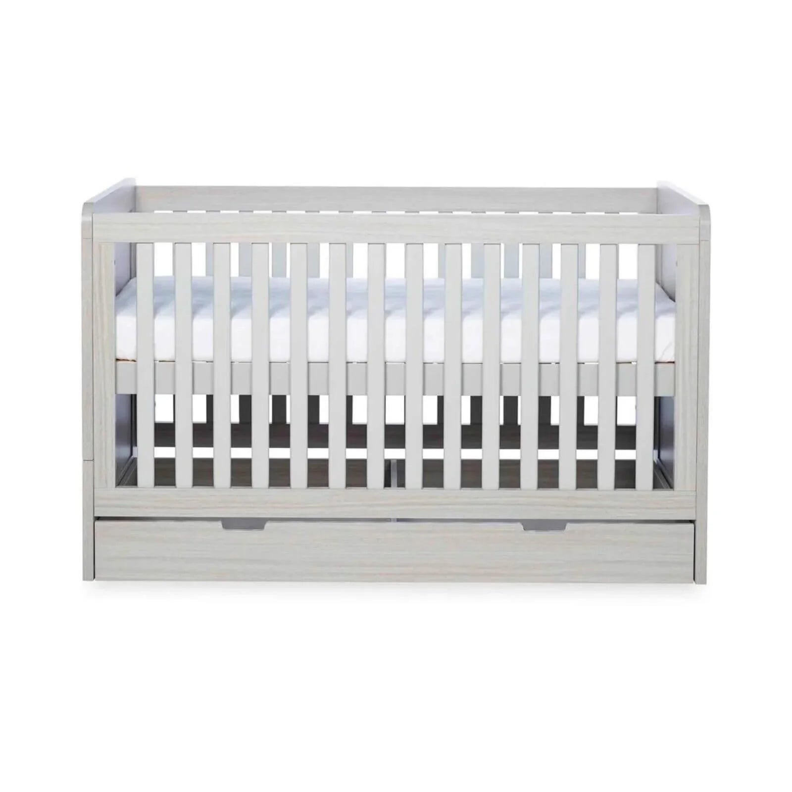 Ickle Bubba Pembrey Furniture Set Under Drawer Ash Grey 3 pcs - Premium Sprung Mattress