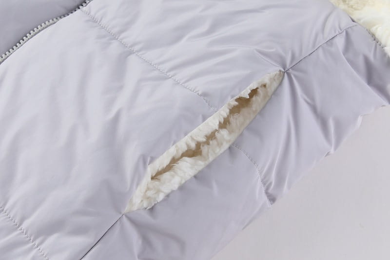 Autumn And Winter Warm Thickened Hooded Newborn Swaddle