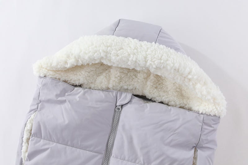 Autumn And Winter Warm Thickened Hooded Newborn Swaddle