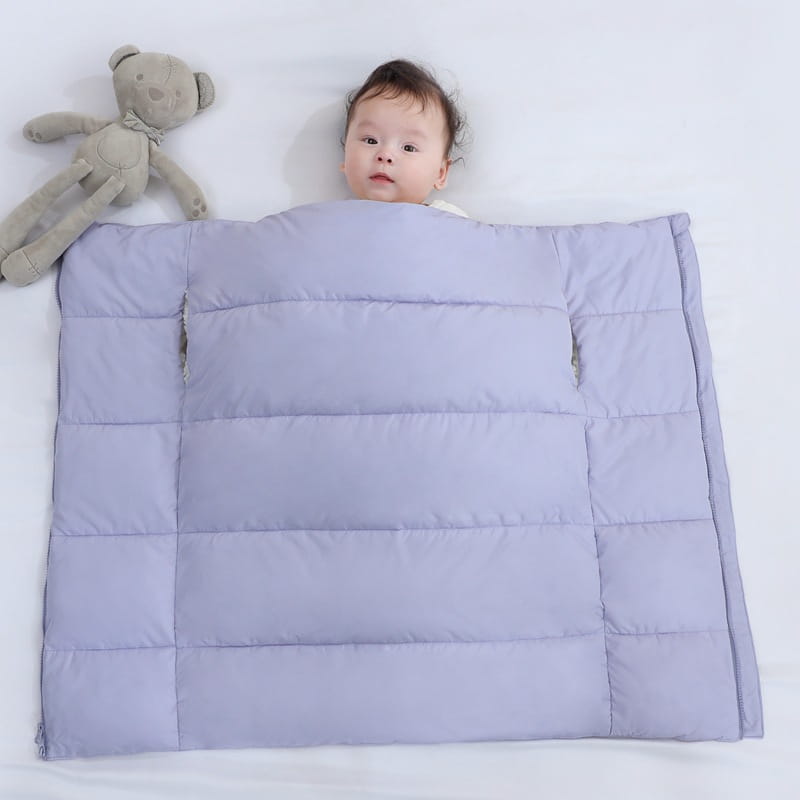 Autumn And Winter Warm Thickened Hooded Newborn Swaddle