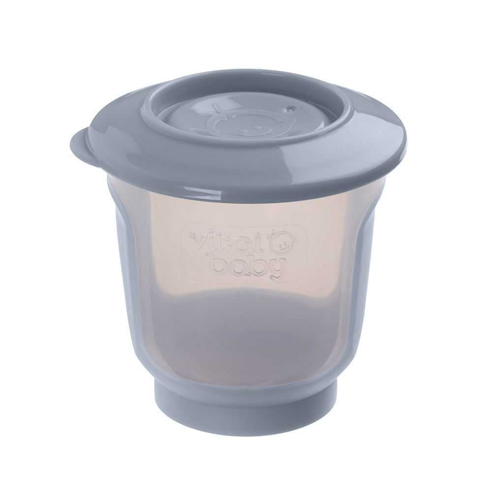Vital Baby Store & Wean Pots 120ml - 4 Pack