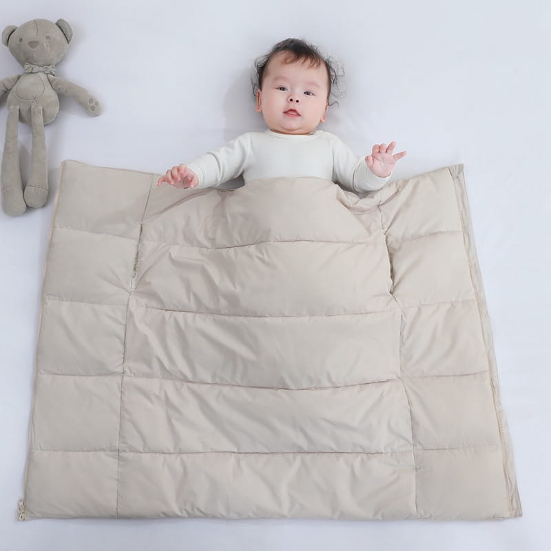 Autumn And Winter Warm Thickened Hooded Newborn Swaddle